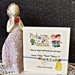 Back to school 🏫 ABC bracelet
